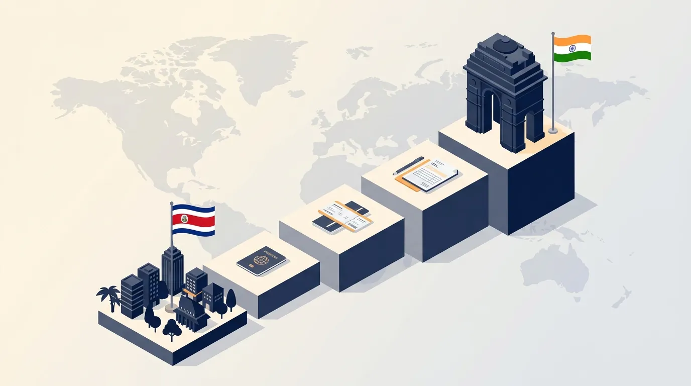 Company Registration in India from Costa Rica: Process, Cost and Timeline (2026)