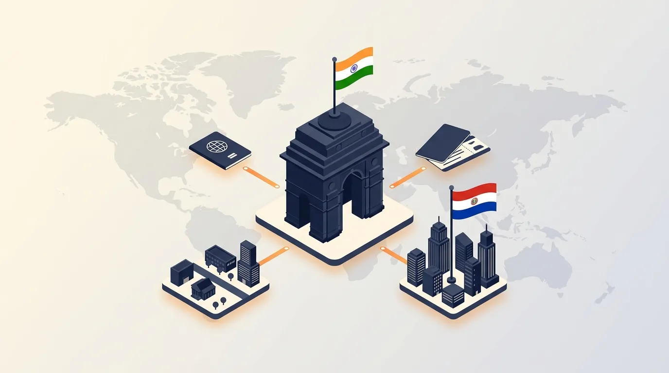 Company Registration in India from Paraguay: Process, Cost and Timeline (2026)
